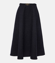 Valentino Tweed midi skirt - Valentino 斜纹软呢中长裙