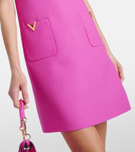 Valentino VGold Crepe Couture minidress