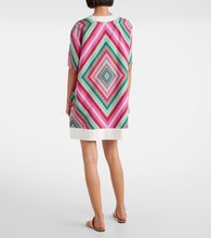 Valentino VGold Rhombus 75 cotton poplin minidress
