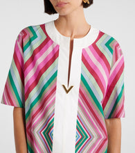 Valentino VGold Rhombus 75 cotton poplin minidress