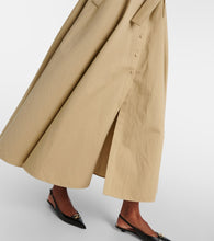 Valentino VGold cotton and linen shirt dress