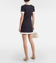 Valentino VGold sequined tweed minidress