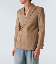 Valentino VLogo Signature cotton satin blazer