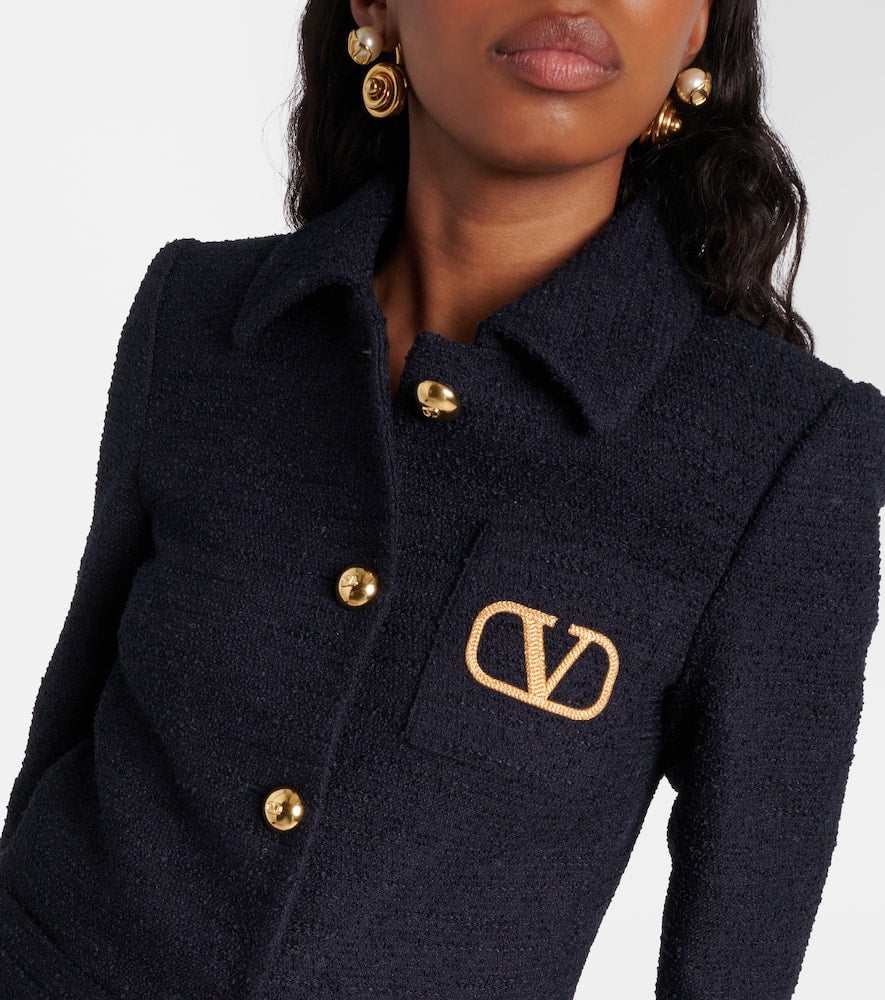 Valentino VLogo Signature tweed jacket