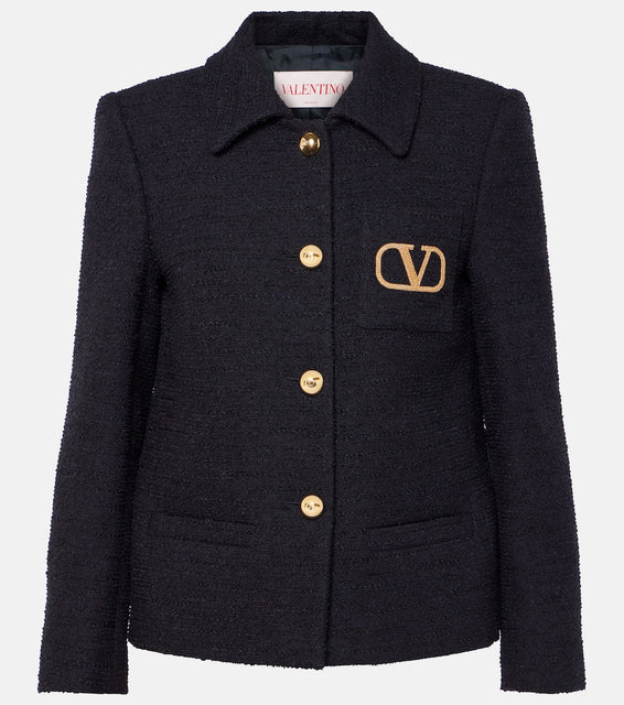 Valentino VLogo Signature tweed jacket