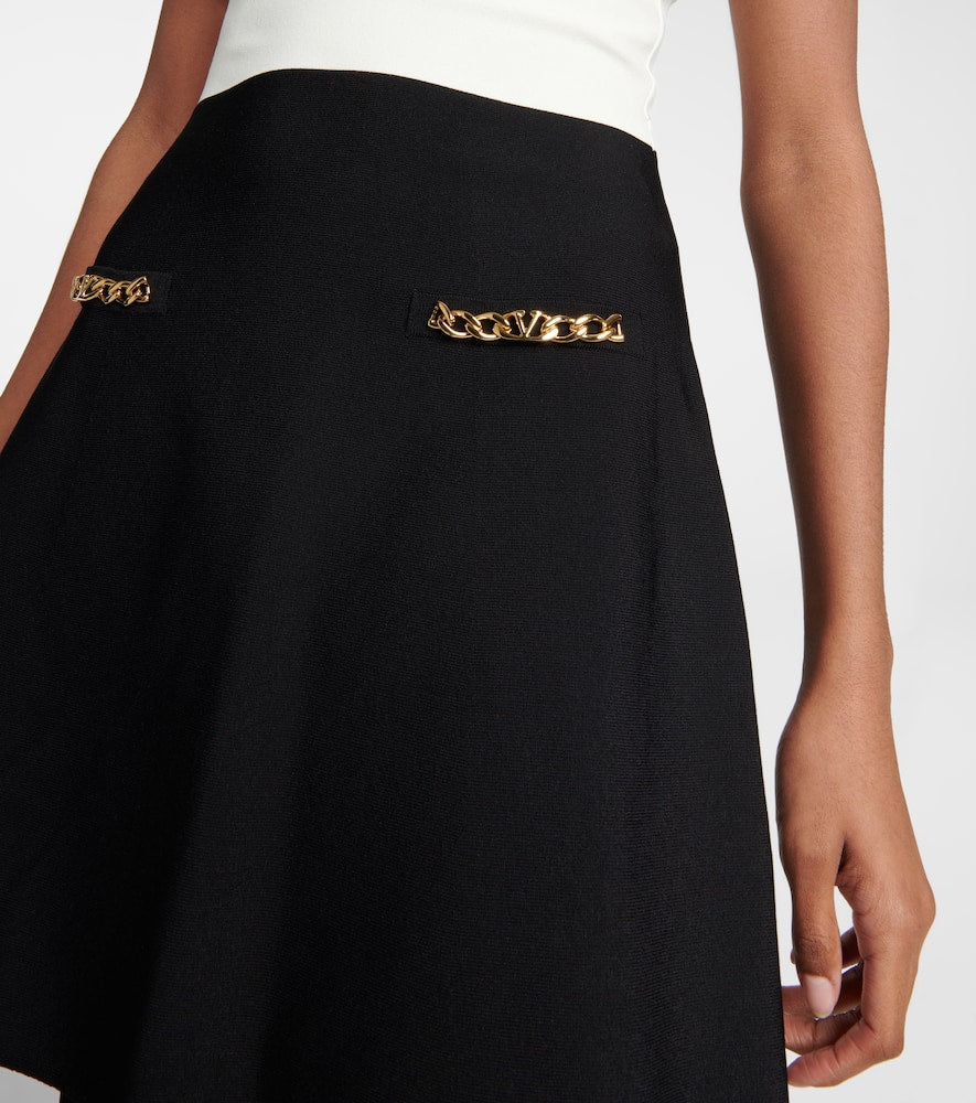 Valentino VLogo embellished minidress
