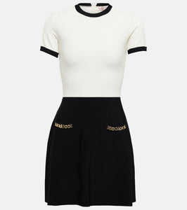 Valentino VLogo embellished minidress