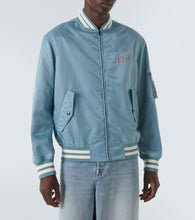 Valentino VLogo embroidered bomber jacket