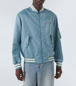 Valentino VLogo embroidered bomber jacket