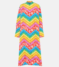 Valentino Valentino Chevron 24 cotton shirt dress. Valentino Valentino Chevron 24 棉质衬衫裙