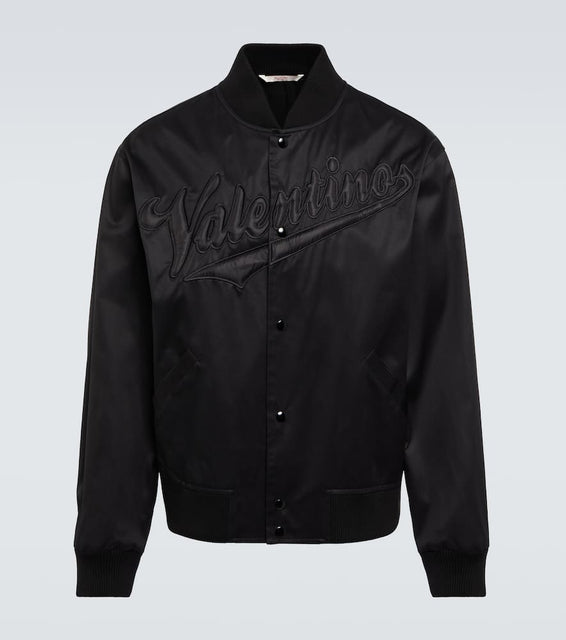 Valentino Varsity cotton jacket