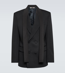 Valentino Virgin wool double-breasted jacket