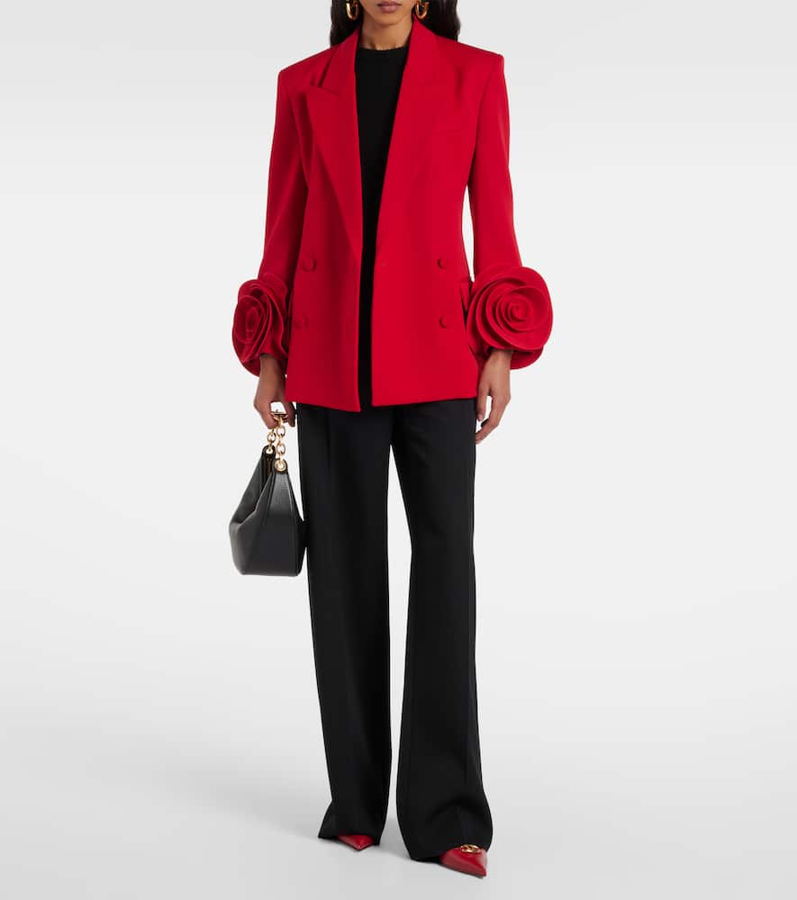 Valentino Virgin wool grisaille blazer