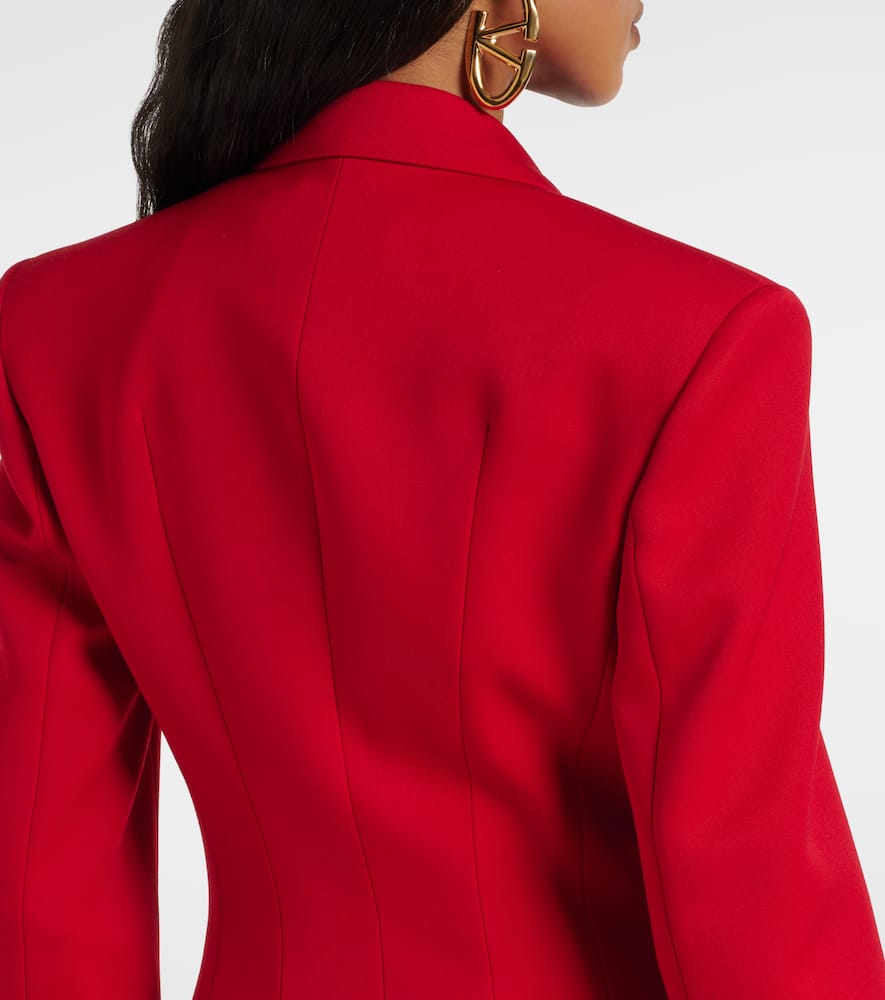 Valentino Virgin wool grisaille blazer
