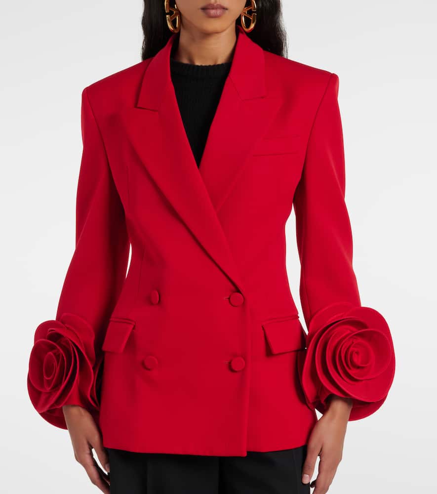 Valentino Virgin wool grisaille blazer