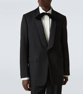 Valentino Virgin wool tuxedo jacket