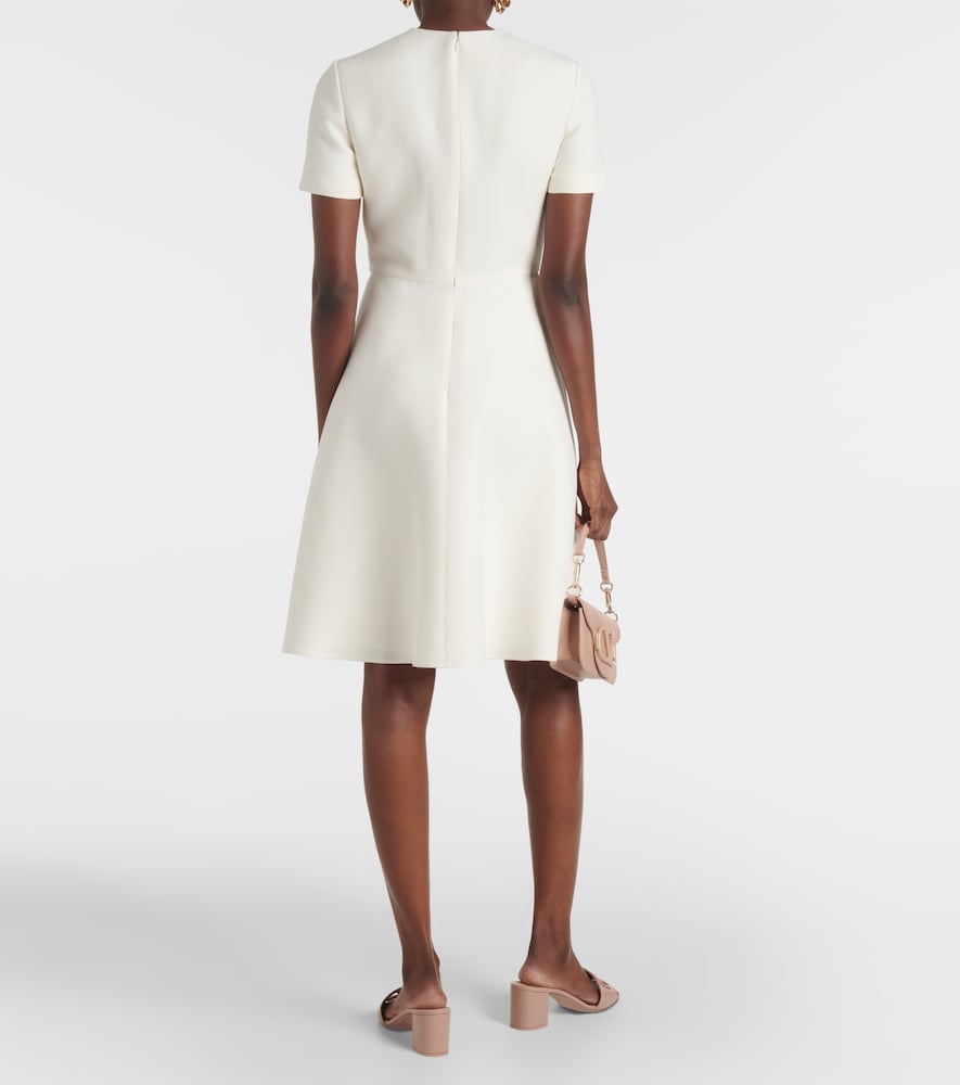 Valentino Wool and silk minidress