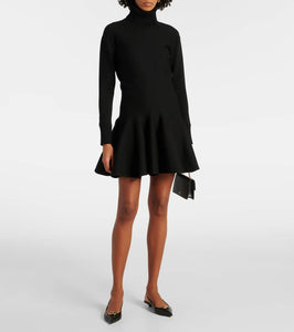 Valentino Wool-blend minidress