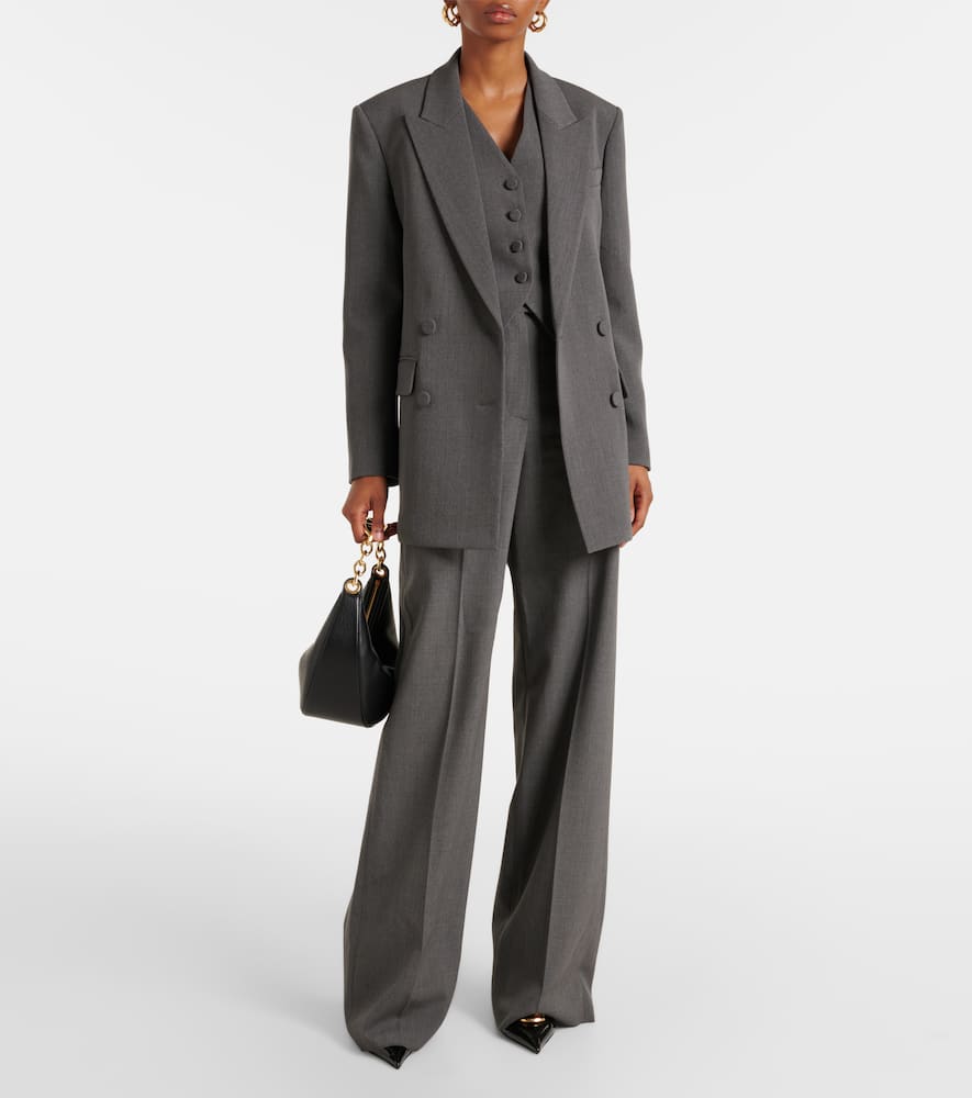 Valentino Wool gabardine vest