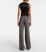 Valentino Wool gabardine vest