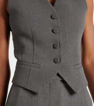 Valentino Wool gabardine vest