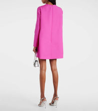 Valentino crêpe Couture bow-detail minidress