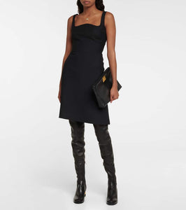 Valentino crêpe Couture minidress