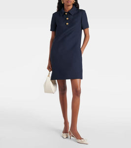 Valentino crêpe Couture minidress