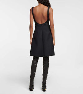 Valentino crêpe Couture minidress