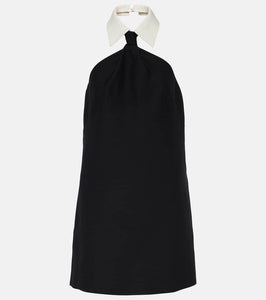 Valentino crêpe Couture minidress