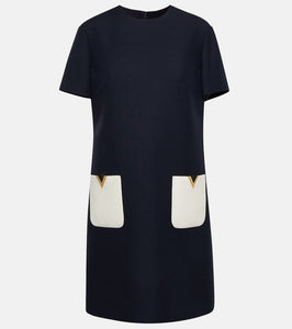 Valentino crêpe Couture minidress