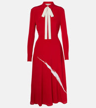Valentino  de chine midi dress. Valentino de Chine 中长连衣裙