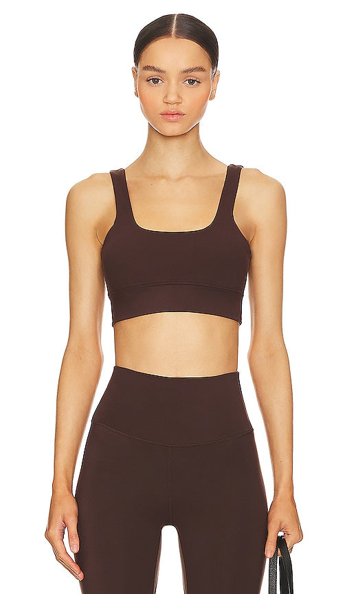 Varley Freesoft Cori Bra in Brown - Soutien-gorge Varley Freesoft Cori en marron - Varley Freesoft Cori 棕色文胸 - Varley Freesoft Cori BH in Braun - Varley Freesoft 코리 브라 브라운 색상 - Reggiseno Varley Freesoft Cori in marrone