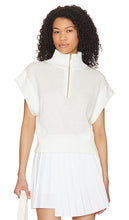 Varley Fulton Cropped Knit in White