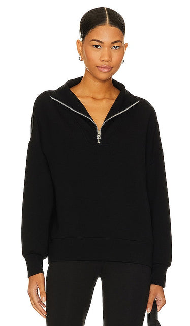 Varley Hawley Sweatshirt in Black - Sweat Varley Hawley en noir - Varley Hawley 黑色运动衫 - Varley Hawley Sweatshirt in Schwarz - Varley Hawley 스웨트셔츠블랙 색상 - Felpa Varley Hawley in nero