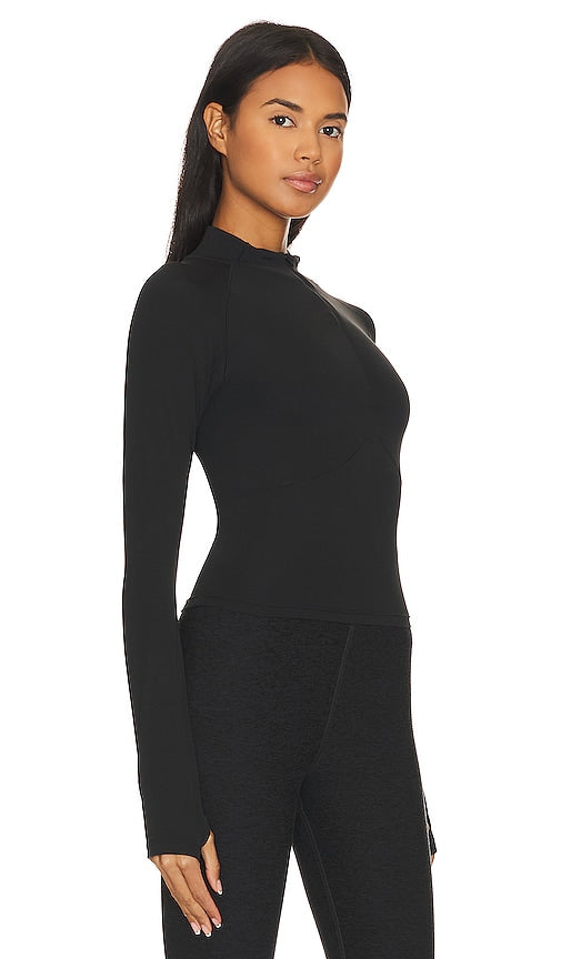 Varley Helena Mid Layer in Black