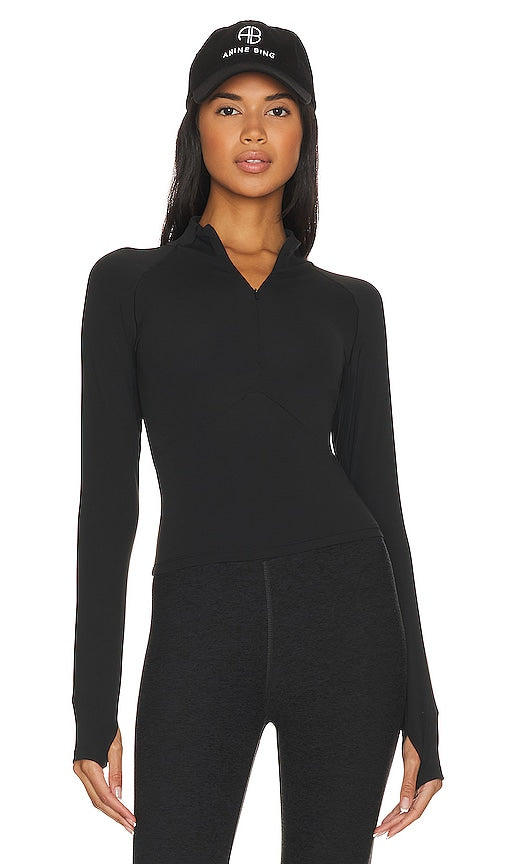 Varley Helena Mid Layer in Black - Varley - Couche intermédiaire Helena en noir - Varley Helena 黑色中层外套 - Varley Helena Mittelschicht in Schwarz - Varley Helena 미드 레이어 블랙 색상 - Strato intermedio Varley Helena in nero