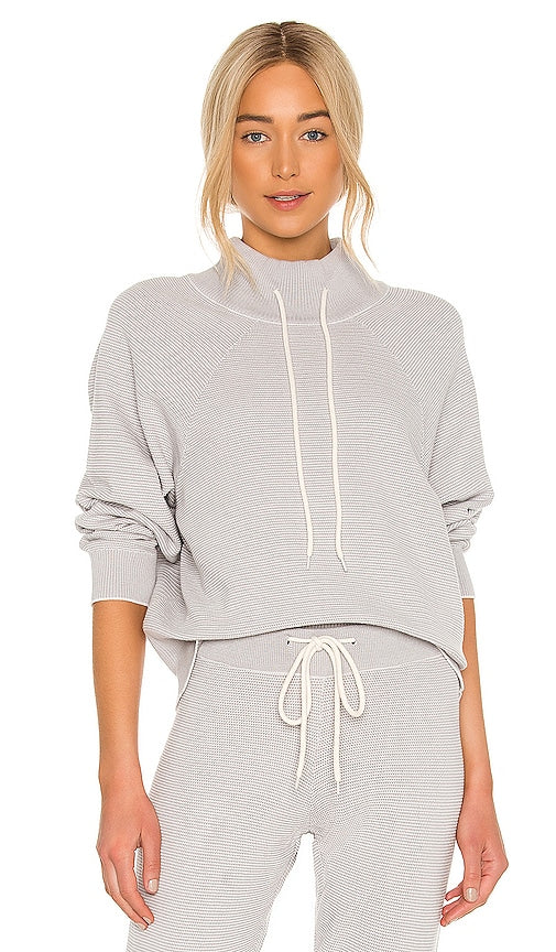 Varley Maceo 2.0 Sweatshirt in Grey - Varley - Sweat Maceo 2.0 en gris - Varley Maceo 2.0 灰色运动衫 - Varley Maceo 2.0 Sweatshirt in Grau - Varley Maceo 2.0 스웨트셔츠그레이 색상 - Felpa Varley Maceo 2.0 in grigio
