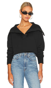 Varley Milan Sweater in Black - Pull Varley Milan en noir - Varley Milan 黑色毛衣 - Varley Milan Pullover in Schwarz - Varley 밀란 스웨터블랙 색상 - Maglione Varley Milano in nero