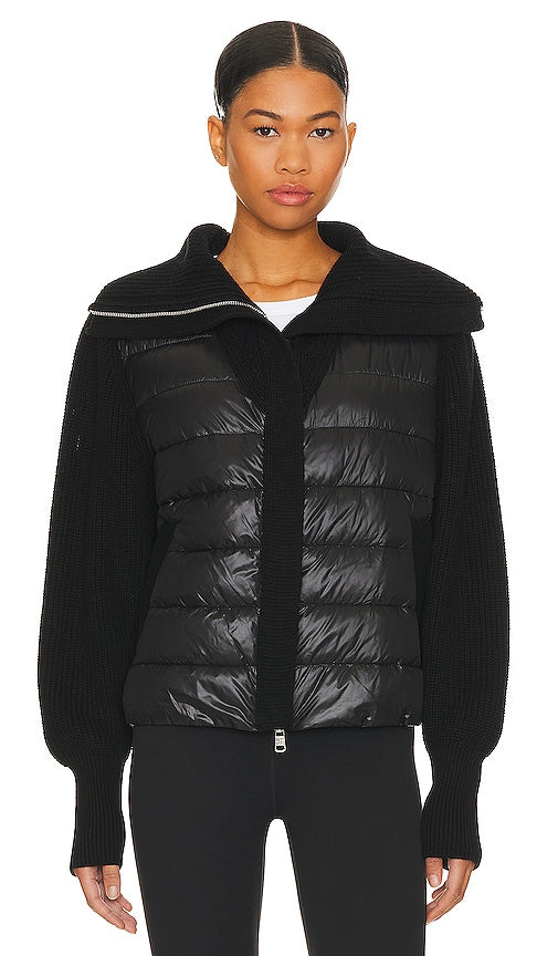 Varley Montrose Zip Through Jacket in Black