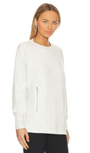 Varley Page Longline Sweatshirt in Ivory