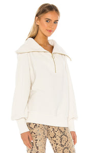 Varley Vine Sweatshirt in Ivory