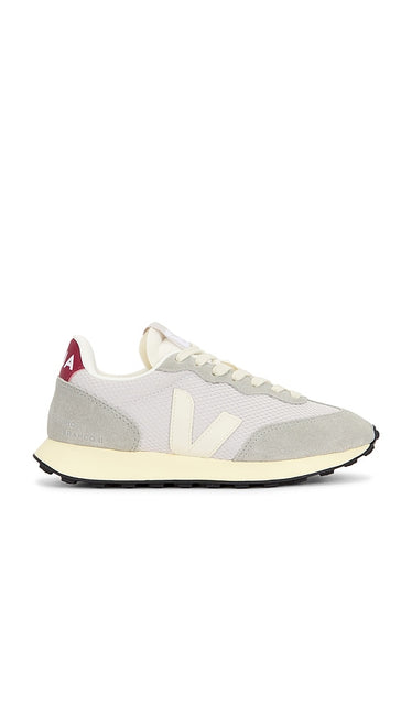 Veja Rio Branco II Sneaker in Grey | Light Grey & Pierre & Marsala Low Top Sneakers for Women