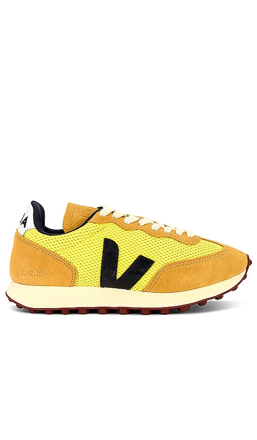 Veja Rio Branco Sneaker in Yellow - Baskets Veja Rio Branco en jaune - Veja Rio Branco 黄色运动鞋 - Veja Rio Branco Sneaker in Gelb - Veja Rio Branco 스니커즈 옐로우 색상 - Sneaker Veja Rio Branco in giallo