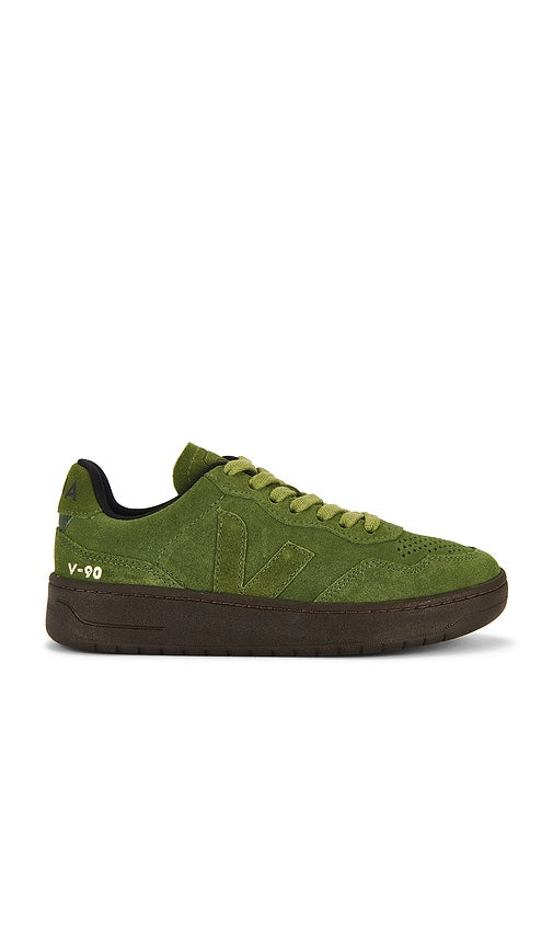 Veja V-90 Sneaker in Green | Full Militar & Eagle Lifestyle Sneakers for Women