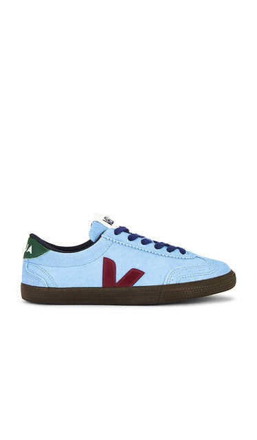 Veja Volley Sneaker in Blue | Aqua  Marsala & Eagle Lifestyle Sneakers for Women