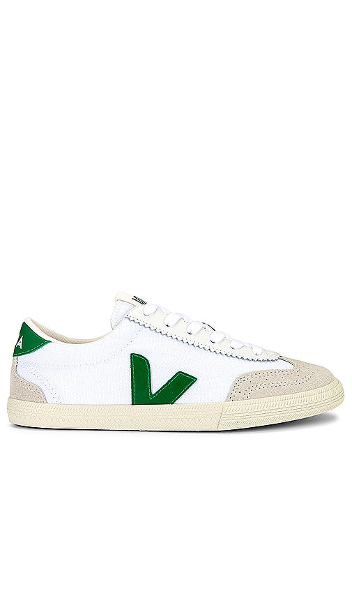 Veja Volley Sneaker in Green - Baskets Veja Volley en vert - 绿色 Veja Volley 运动鞋 - Veja Volley Sneaker in Grün - VEJA 발리 스니커즈 - Sneaker Veja Volley in verde