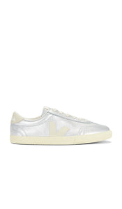 Veja Volley Sneaker in Metallic Silver | Silver & Pierrre Low Top Sneakers for Women