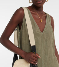 Velvet Acadia linen maxi dress