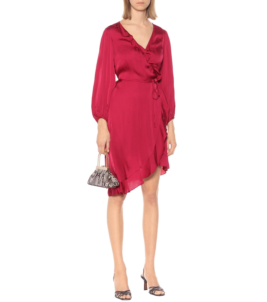 Velvet Alena satin minidress